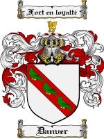 Danver coat of arms family crest download