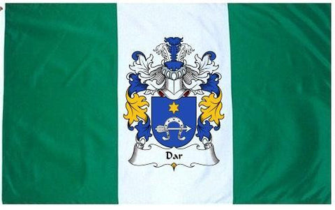 Dar family crest coat of arms flag