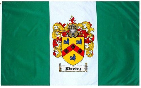 Darby family crest coat of arms flag