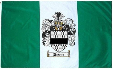 Darditz family crest coat of arms flag