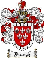 Darleigh coat of arms family crest download