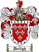 Darligh coat of arms family crest download