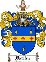 Darline coat of arms family crest download