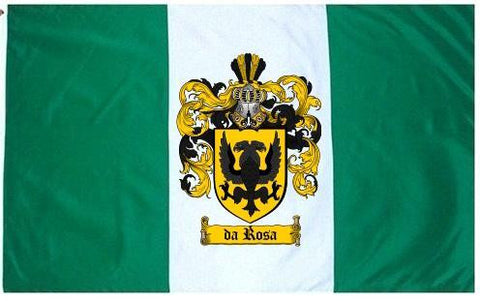 Darosa family crest coat of arms flag