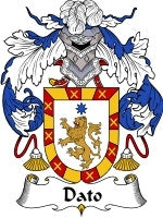 Dato coat of arms family crest download