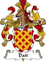 Datt coat of arms family crest download