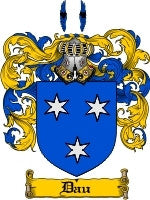 Dau coat of arms family crest download