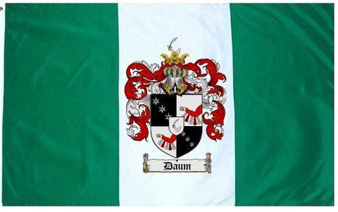 Daum family crest coat of arms flag