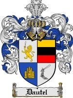 Dautel coat of arms family crest download