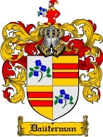 Dauterman coat of arms family crest download