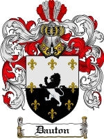 Dauton coat of arms family crest download