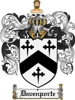 Davenporte coat of arms family crest download