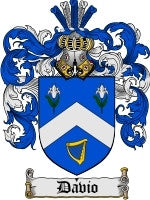 Davio coat of arms family crest download