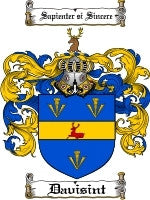 Davisint coat of arms family crest download