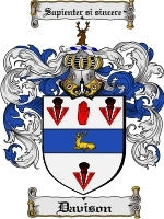 Davison coat of arms family crest download