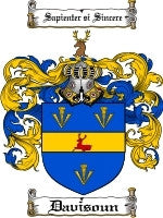 Davisoun coat of arms family crest download