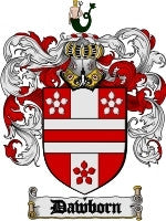 Dawborn coat of arms family crest download