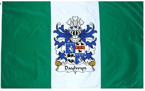 Daylwyn family crest coat of arms flag