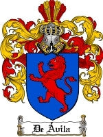 De'Avila coat of arms family crest download