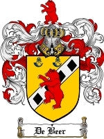 De beers Name Meaning, Family History, Family Crest & Coats of Arms