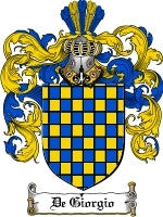 De'Giorgio coat of arms family crest download