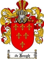 De'Jongh coat of arms family crest download