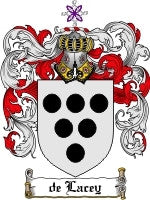 De'Lacey coat of arms family crest download