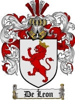 De'Leon coat of arms family crest download