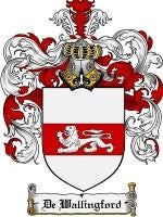 De'Wallingford coat of arms family crest download