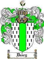 Deacy coat of arms family crest download