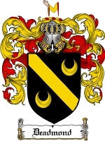 Deadmond coat of arms family crest download