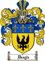 Deagle coat of arms family crest download