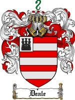 Deale coat of arms family crest download