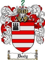 Dealy coat of arms family crest download