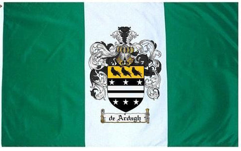 Deardagh family crest coat of arms flag
