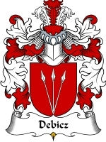 Debicz coat of arms family crest download
