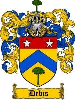 Debis coat of arms family crest download