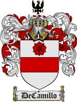 Decamillo coat of arms family crest download