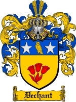 Dechant coat of arms family crest download