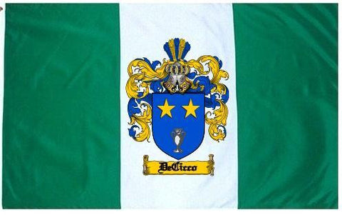 Decicco family crest coat of arms flag