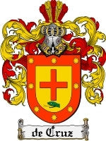 Decruz coat of arms family crest download