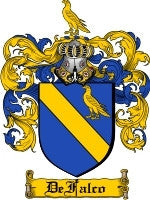 Defalco coat of arms family crest download