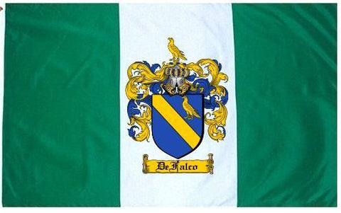 Defalco family crest coat of arms flag