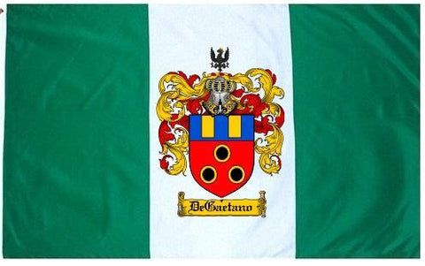 Degaetano family crest coat of arms flag
