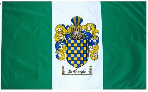 Degiorgio family crest coat of arms flag