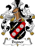 Degner coat of arms family crest download
