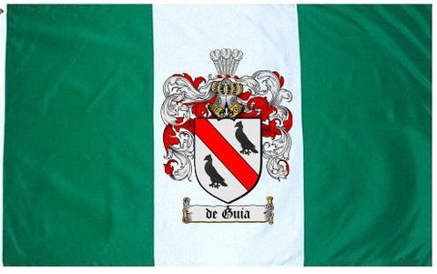 Deguia family crest coat of arms flag