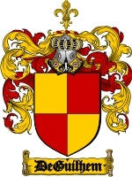 Deguilhem coat of arms family crest download