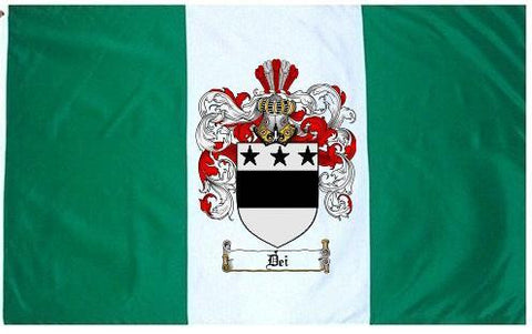 Dei family crest coat of arms flag