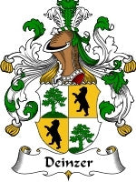 Deinzer coat of arms family crest download